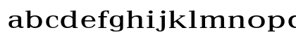 Maximus LT Std Medium Lowercase Preview