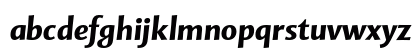 Mentor Sans Std Bold Italic Preview