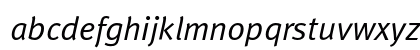 Meta Italic Lowercase Preview
