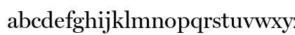 Miller DisplayRoman Lowercase Preview