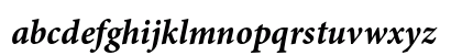 Minion Pro Bold Cond Italic Caption Preview