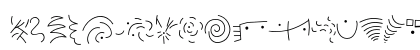 MiniPics ConfettiLight Lowercase Preview