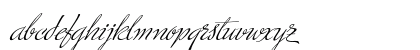 Ministry Script Regular Lowercase Preview