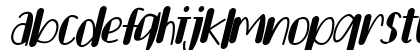 Lemon Drink Italic Lowercase Preview