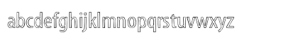 Myriad Std Sketch Lowercase Preview