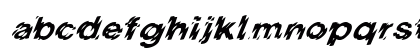 BlurExtended Italic Lowercase Preview