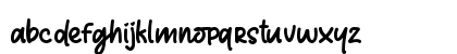 Lemonilla Regular Lowercase Preview