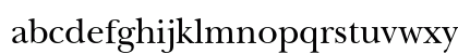 NewBaskervilleEF Roman Lowercase Preview