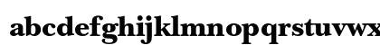 ITC New Baskerville Std Blk Lowercase Preview
