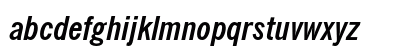 News Gothic Bold Condensed Italic Preview