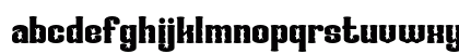 NIKARU Regular Lowercase Preview