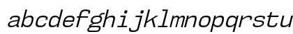 NK57 Monospace Sc Bk Regular Lowercase Preview
