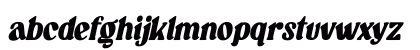 Nostalgic Remain Italic Lowercase Preview
