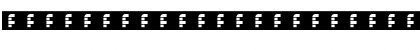 3-pixel Regular Font