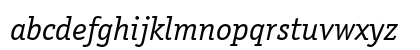 ITC Officina Serif Book Italic Preview