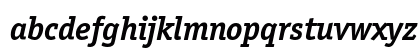 OfficinaSerITCStd BoldItalic Lowercase Preview