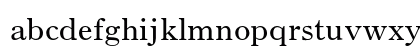 Old Style 7 Roman Lowercase Preview