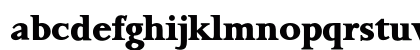 Palermo-Bold Regular Lowercase Preview