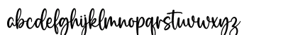 Palm Spring Regular Lowercase Preview