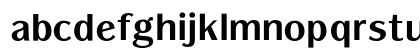 Panache Bold Lowercase Preview