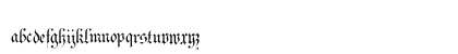 Parchment Regular Lowercase Preview