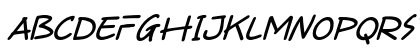 Parekraf - Demo Italic Regular Lowercase Preview