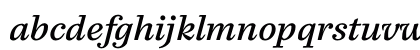 PB6PS ItalicLF Lowercase Preview