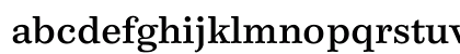 PB6PS RomanTF Lowercase Preview