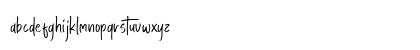 Peach Cakes Regular Lowercase Preview