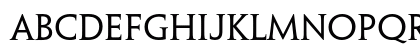 Penumbra Serif Std Regular Preview