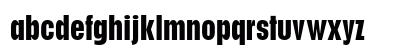 Placard MT Std Cond Bold Lowercase Preview