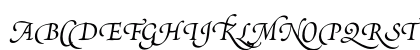 Poetica Supp Swash Capitals III Lowercase Preview