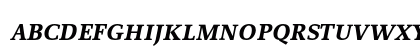 Proforma SemiBoldItalicSC Lowercase Preview