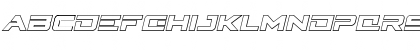 Cyberdyne Outline Italic Outline Italic Font