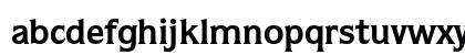 ITC Quorum Bold Lowercase Preview