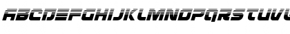 Defcon Zero Halftone Italic Italic Font