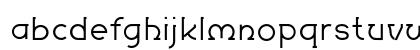 Remhu Thin Regular Lowercase Preview