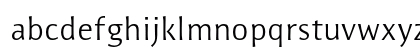 Resavska Sans ITC Std Light Lowercase Preview