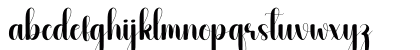 Rolsting Regular Lowercase Preview