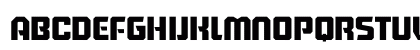 Running Back Block Lowercase Preview