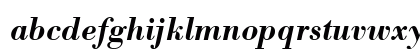 Bodoni BE ItalicBold Preview