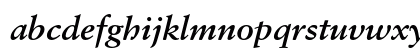 Sabon Bold Italic OsF Preview