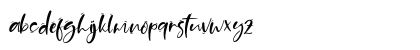 Sand Beach Regular Lowercase Preview