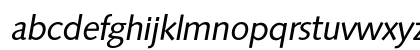 Saxony-RegularIta Regular Lowercase Preview