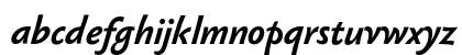 Sebastian Text Pro Bold Italic Lowercase Preview