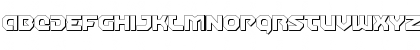 Gunner Storm 3D Regular Font
