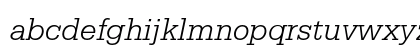 Serifa Light Italic Preview