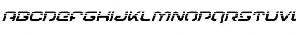 Gunrunner Halftone Italic Halftone Italic Font