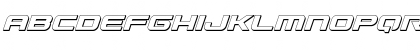 Gunship 3D Italic Italic Font
