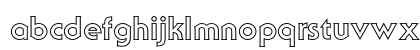 Serif Gothic BQ Regular Lowercase Preview